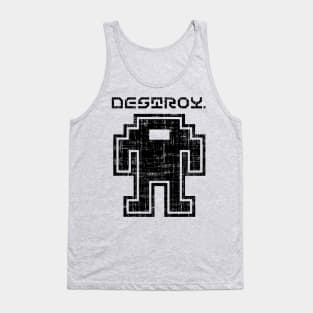 Destroy - Black Tank Top